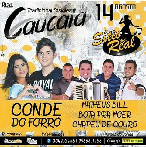 Conde do Forró, Matheus Bill, Bota pra Moer e Chapeu de Couro