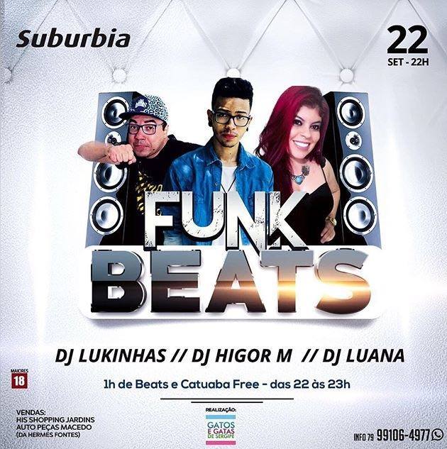 Dj Lukinhas, Dj Higor M e Dj Luana - Funk Beats