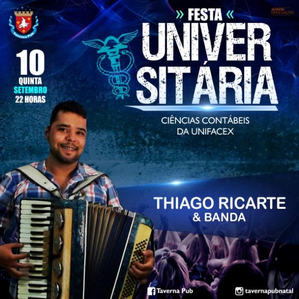Thiago Ricarte - Festa Universitária Contábeis Unifacex