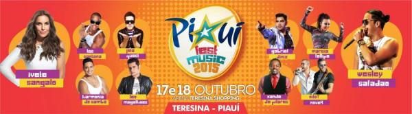 Ivete Sangalo, Léo Santana, Jota Quest, Harmonia do Samba e Leo Magalhães - Piaui Fest Music 2015