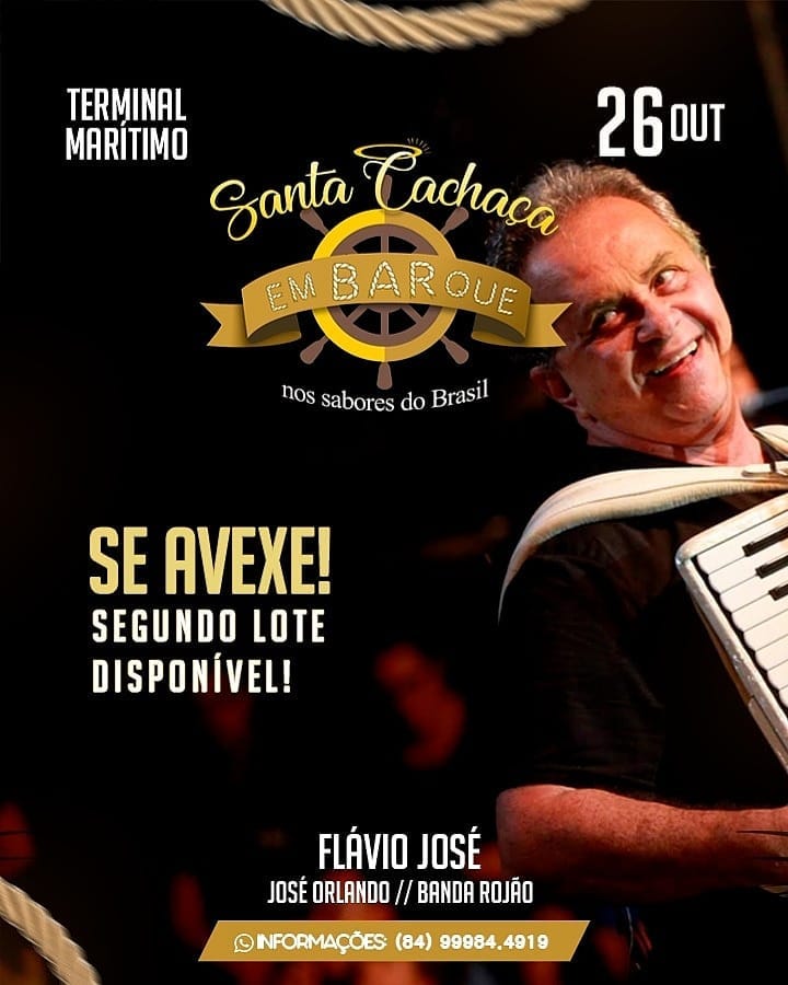 Flávio José, José Orlando e Banda Rokjão - Santa Cachaça