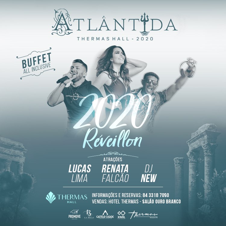 Lucas Lima, Renata Falcão e Dj New - Reveillon Atlanida