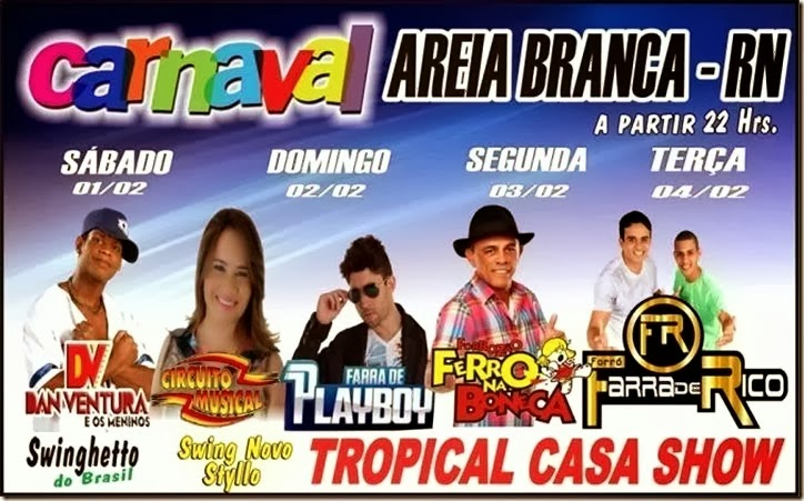 Circuito Musical e Farra de Playboy