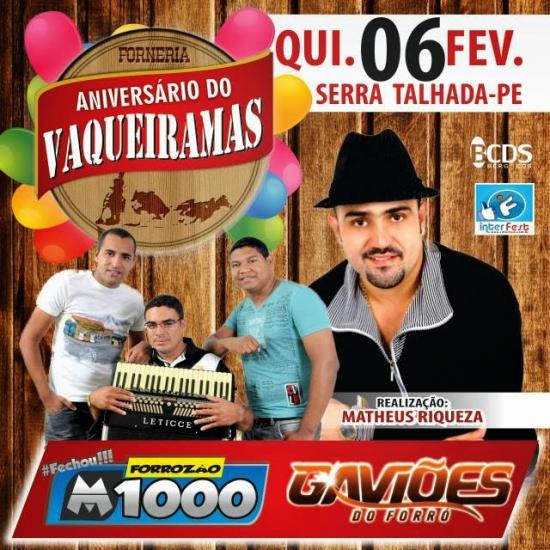 Forrozão M1000 e Gaviões do Forró