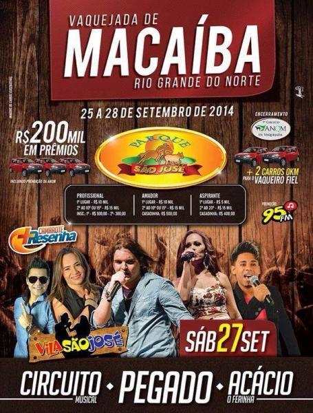 Circuito Musical, Forró Pegado e Acácio