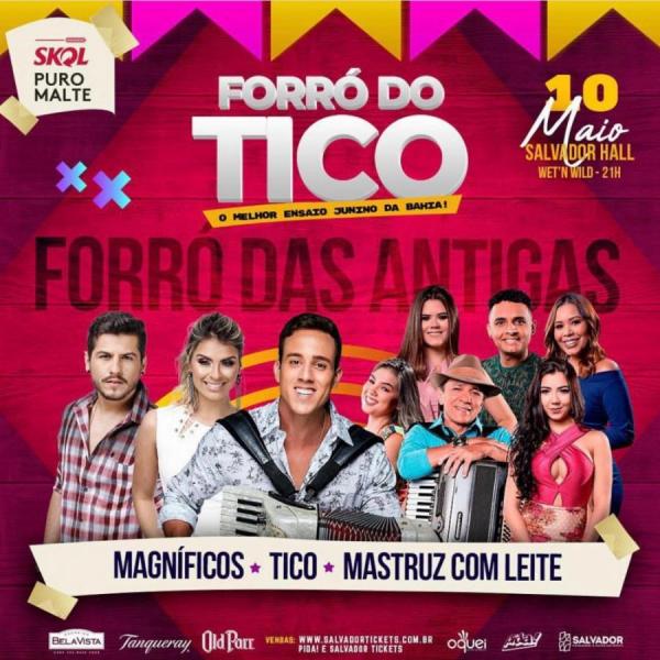 Magníficos, Tico e Mastruz com Leite - Forró do Tico