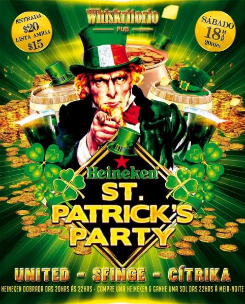 United, Sfinge e Cítrika - Heineken St. Patrick´s Party