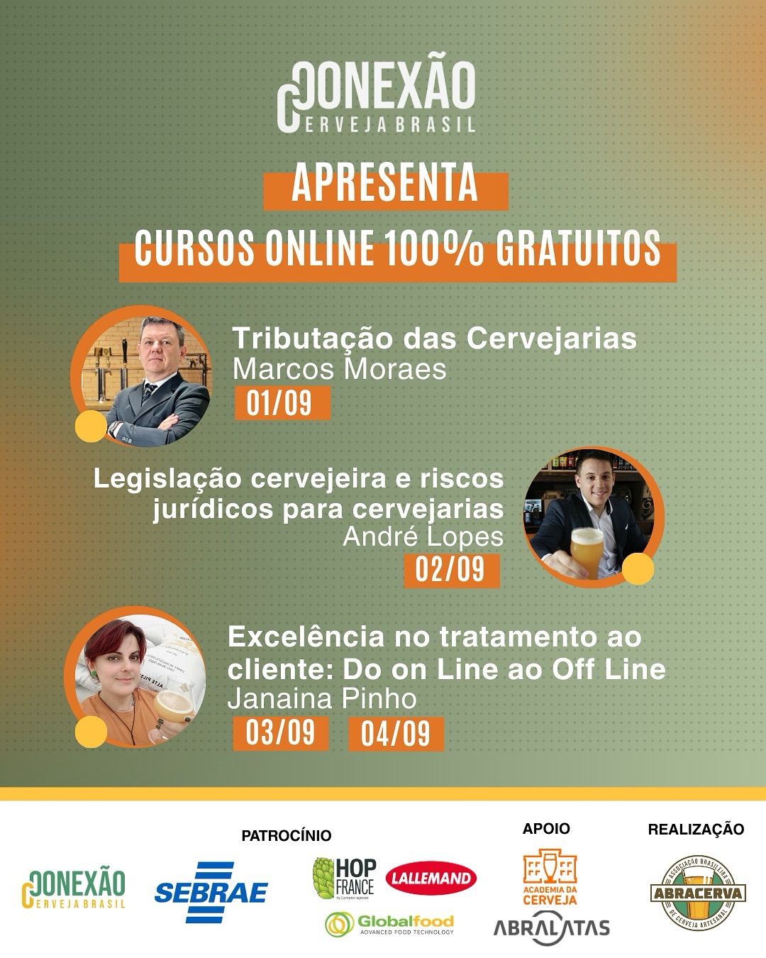 Cursos online do Conexão Cerveja Brasil