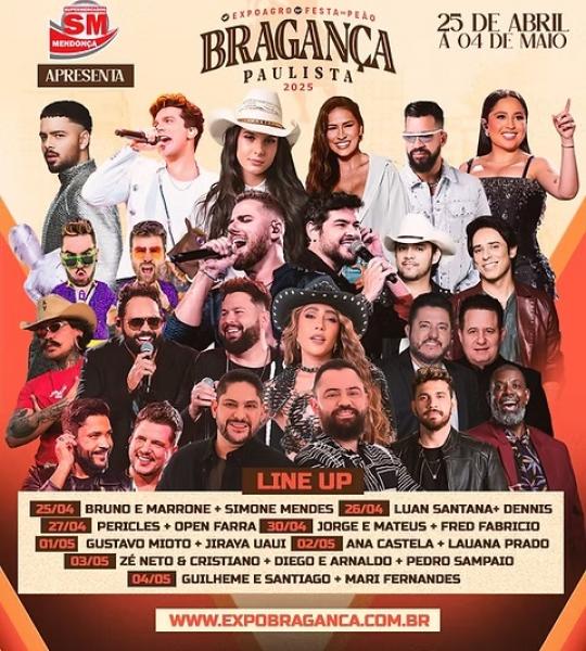 Festa do Peão de Bragança Paulista - Expo Bragança 2025
