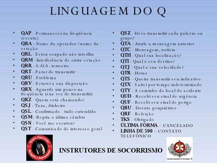 Linguagem do Radio Amador