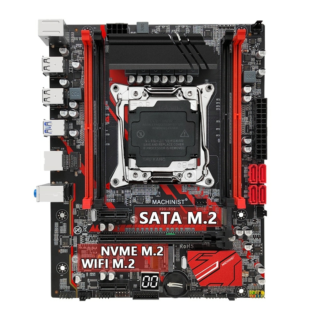 Placa-mãe Machinist X99 E5-RS9