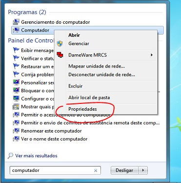 Como descobrir o nome do computador